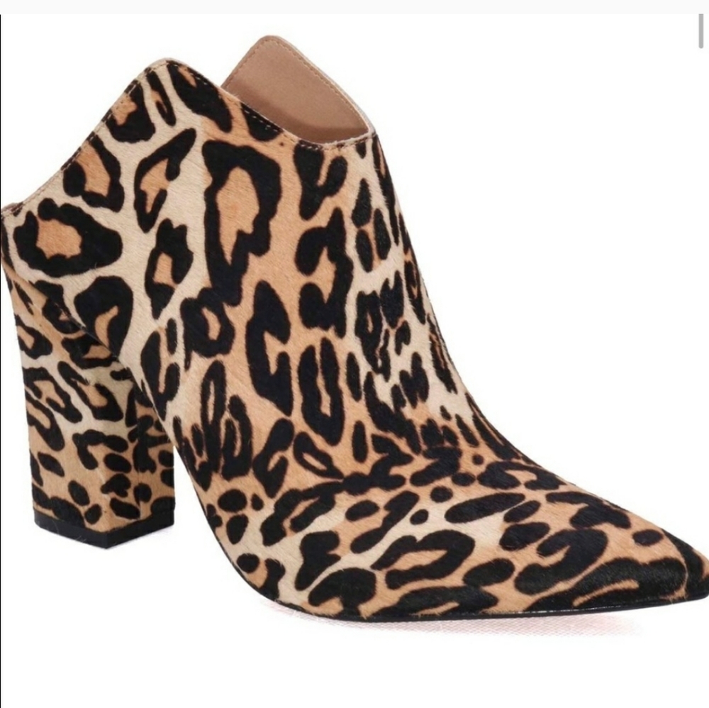 JOE’S JEANS Sydney leopard mules size 7.5